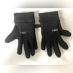 HEAD Touch Screen Sensatec Grip Black Gloves Kid’s Size Medium